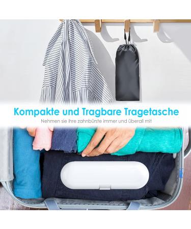 Travel Case for Philips Electric Toothbrush | Premium Velvet Bag & Etui Cover - International Shipping Available - Buy Online on GoSupps.com