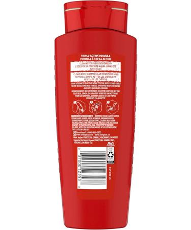 OLD SPICE HIGH ENDURANCE HAIR & BODY WASH CONDITIONER FOR MEN 2 128 ML TOTAL (PACK OF 4) - Buy Online on GoSupps.com