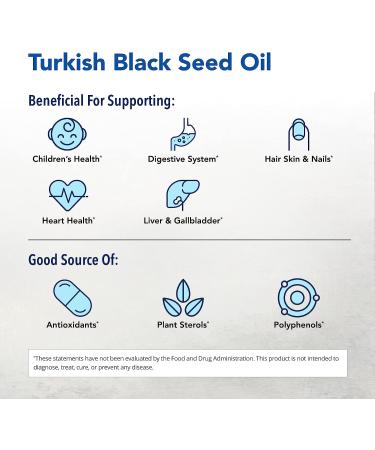 North American Herb & Spice Black Seed Oil - 16 fl. oz. | Cardiovascular, Digestive & Immune Support | Non-GMO | 96 Servings - Buy Online on GoSupps.com