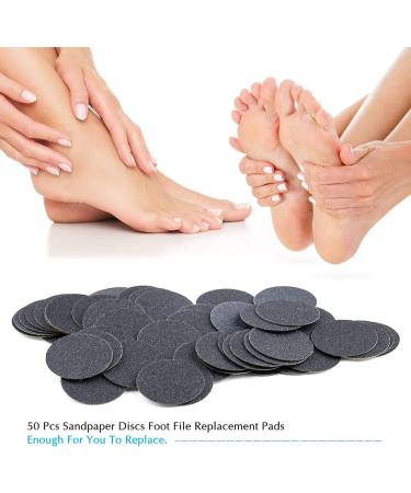 BNG 50-Piece Footfire Pedicure Set - Electric Grinder & Replacement Pads for Cracked Heels & Dead Skin Care - Buy Online on GoSupps.com