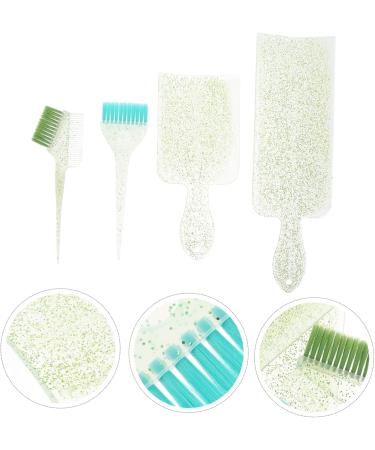 ORFOFE 1 Set Baking Oil Hair Coloring Board Hair Coloring Comb Beard Kits Beard Tools Hair Streaking Kit Hair Color Board Highlighting Paddle Hair Dye Nylon Office Manicure 34.30X10.80X0.50CM Green - Buy Online on GoSupps.com
