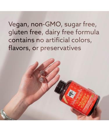 New Nordic Ashwagandha Gummies - Dietary Supplement for Stress Relief & Energy Support - Sugar-Free Non-GMO Gluten-Free & Dairy-Free - 60 Vegan Gummies 1 - Buy Online on GoSupps.com