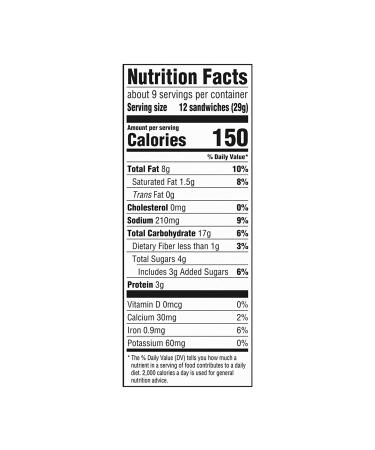 RITZ Bits Peanut Butter Sandwich Crackers 8.8 oz - Delicious Snack for Anytime! - Buy Online on GoSupps.com