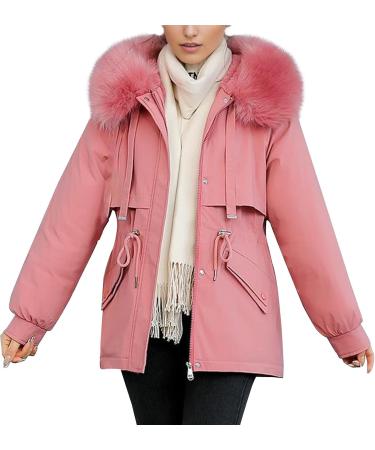 Shop Hehiy Women's Winter Coat - Warm Quilted Jacket with Removable Hood | Sahnekatzii Long Down Jacket & Short Vest in Black & Red | Sizes Up to 3XL - Buy Online on GoSupps.com