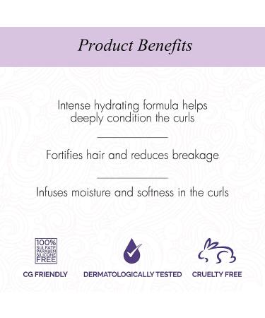 Intense Hydrating Hair Mask for Curly Hair Sulphate Paraben & Silicone Free | 200g - Deep Conditioner for Healthy Curls - Buy Online on GoSupps.com