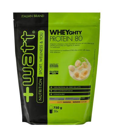 Watt Wheyghty Protein 80750G Doypack envelop Bana
