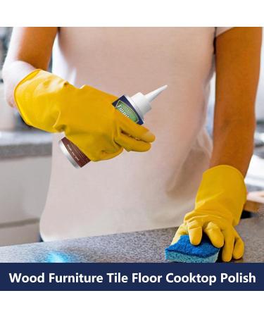 Wood Care Wax | Beeswax Anti-Drying Cabinet Cleaner and Polish | Brightening Multipurpose Beeswax for Tables Floor Cabinets Gyouza - Buy Online on GoSupps.com