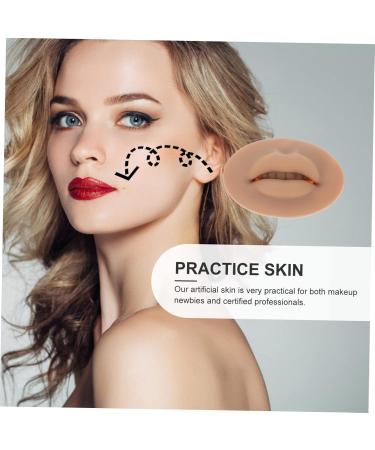 Housoutil 2pcs Beauty Silicone Exercises 5d Practice Tools Eyebrow Trimming 7.7x5cmx2pcs Coffeex2pcs - Buy Online on GoSupps.com