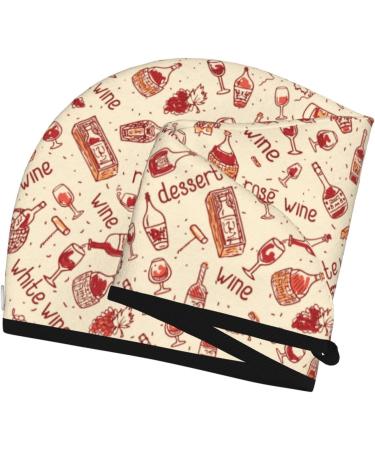 Red Wine Microfiber Hair Towel - Soft Super Absorbent Quick Dry Wrap for Long Curly & Thick Hair - Buy Online on GoSupps.com