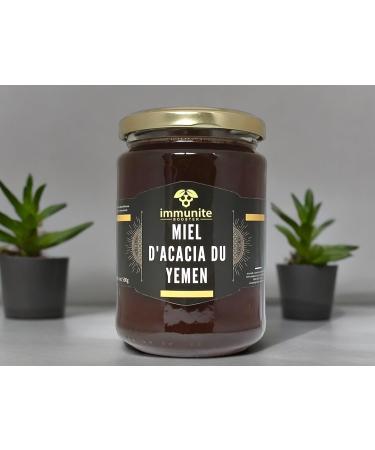 Acacia Honey from Yemen - First quality - Net weight 500g - Pure - 100% natural - rare honey among the best in the world - immense and numerous virtues - immunity BOOSTER - Buy Online on GoSupps.com