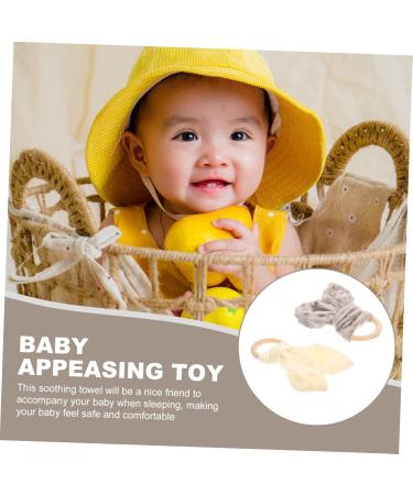 Vaguelly Portable Cuddly Towel & Bite Ring Set - Comfortable Safe and Practical for All Ages | International Shipping - Buy Online on GoSupps.com