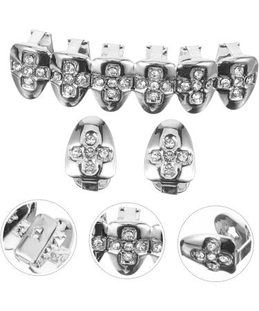 Solustre Golden Fangs Grill Set - Individual Tooth Cap & Grille for Men & Women | Perfect for Nightclub Style - Buy Online on GoSupps.com