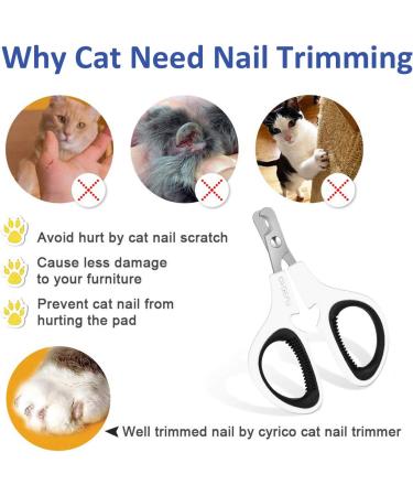 SEGMINISMART OneCut Pet Nail Clippers - Updated Version for Cats & Kittens | Best International Shipping - Buy Online on GoSupps.com