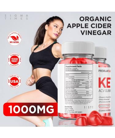 Premium Blast Keto ACV Gummies for Weight Loss - Maximum Strength Apple Cider Vinegar Gummy - 60 Gummies - Buy Online on GoSupps.com