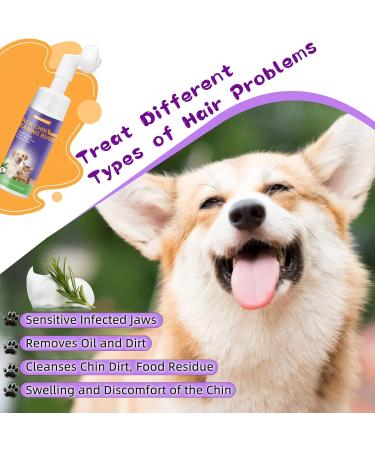 Cat Chin Blackhead Cleaner 5oz (150 ml) 2 in 1 No-Rinse Pet Chin Mousse Control Acne & Degreases Tails Cruelty-Free Pet Hair Health Cleaner - Dryness | Oil | Dirt - Buy Online on GoSupps.com