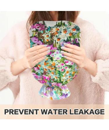 Shop Naanle Romantic Spring Flowers Heat Bottle - 1L Transparent Hot Water Bottle for Hand & Foot Pain Relief | Ideal for Warmth and Cold Therapy - Buy Online on GoSupps.com