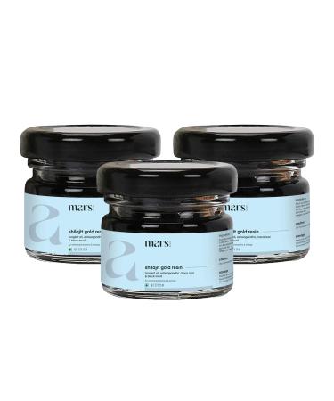 Mars Shilajit Gold Resin - Pack of 3 1 Ounce (Pack of 3)