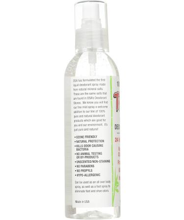 Thai Crystal Deodorant Mist 8oz - 6 Pack Case | Natural Mineral Deodorant - Buy Online on GoSupps.com