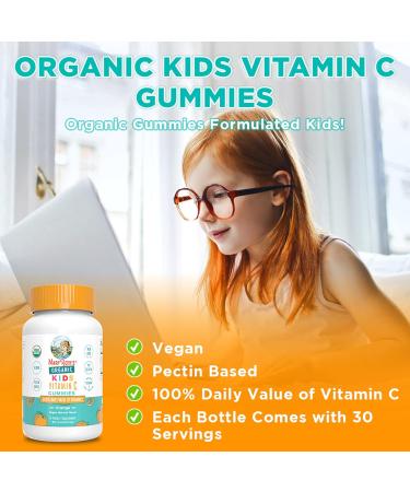 Organic Vitamin C & Magnesium Gummies Bundle for Kids by MaryRuth's | Immune Support & Overall Health | Stress Relief and Gut Health - Buy Online on GoSupps.com