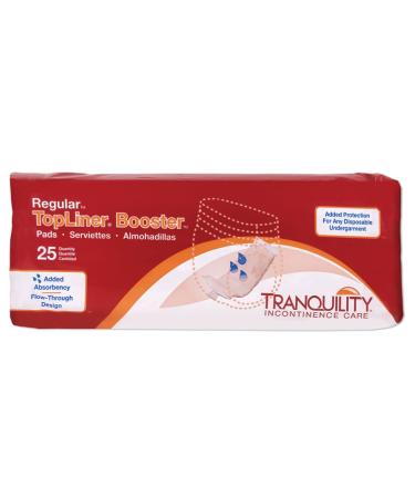Tranquility TopLiner Booster Pad Medium Diaper Inserts Pk/25