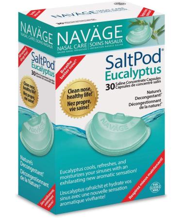 Navage Eucalyptus SaltPod Bundle - 90 Eucalyptus SaltPods - Buy Online on GoSupps.com