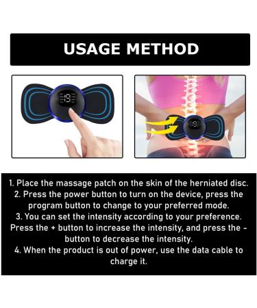 Spine Back Massage Device for Herniated Discs & Lower Back Relief | Posture Correction | International Shipping - Buy Online on GoSupps.com