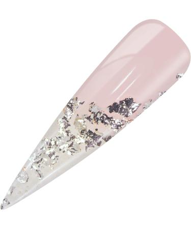 Buy Silver Nail Art Foil Flakes - International Shipping | Premium Quality Nail Supplies - Buy Online on GoSupps.com