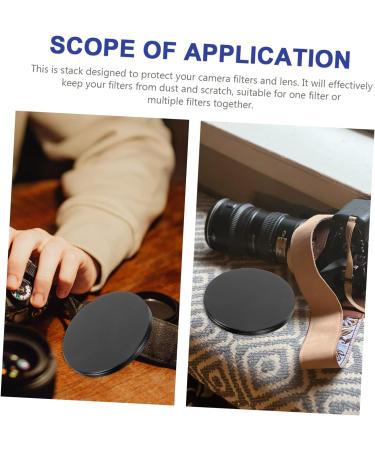 DOITOOL 77mm Filter Cap Camera Filter Cover Camera Filter Caps Digital Filter Caps Filter Stack Caps Round Lens Cap - Buy Online on GoSupps.com