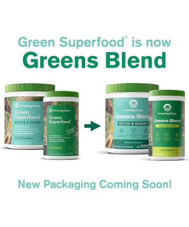 Amazing Grass Green Superfood Original 17 oz - Nutrient-Packed Organic Greens - Buy Online on GoSupps.com