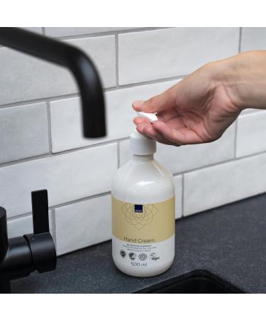 Abena Skincare Hand Cream Unscented 500 ml - Nourishing Moisturizer for Sensitive Skin | Buy Internationally - Buy Online on GoSupps.com