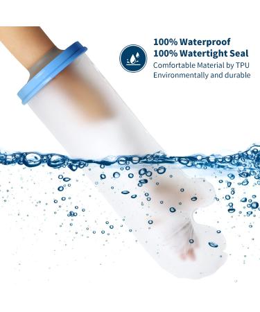 Promifun Kids Waterproof Cast Cover - Reusable Shower Protection for Arm Wrist & Hand Wounds - Buy Online on GoSupps.com