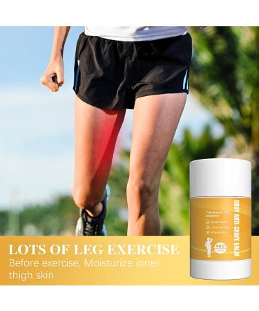 Anti Chafing Stick Body Anti Chafe Balm Sports Anti Friction Stick Anti Chafing Cream Thigh Rescue Cream Body Anti Scratch Cream Anti Friction Stick Water & Sweat Proof - Buy Online on GoSupps.com
