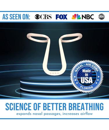 Nasilator Nasal Dilator: Anti-Snoring Aid for Improved Breathing and Sleep - Soft, Flexible, Lightweight & Reusable - Reduce Snoring with Comfortable Clip (Sizing) - Buy Online on GoSupps.com