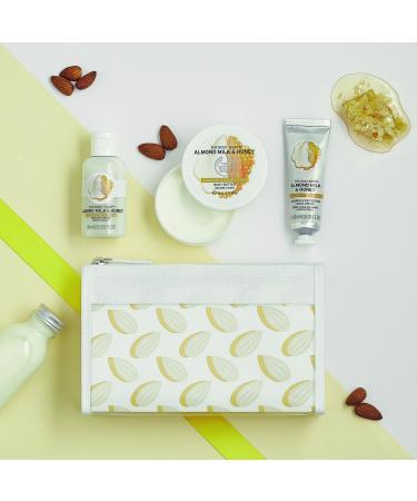 The Body Shop Almond Milk & Honey Gift Bag - Nourishing Skin Care Set - Buy Online on GoSupps.com