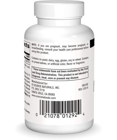Source Naturals Methylcobalamin B12 60 Tablets - Buy Online on GoSupps.com