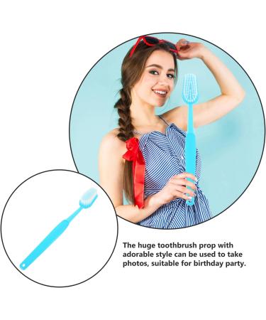 Amosfun Large Giant Toothbrush Model - Fun Costume Junction Toy for Parties & Comedy Events | Oversized Plastic Brush - Buy Online on GoSupps.com