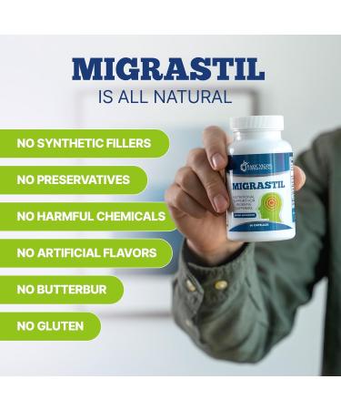 Basic Vigor Migrastil Migraine Support Capsules and Stress Release Inhaler 2-Pack (Bundle) - Buy Online on GoSupps.com