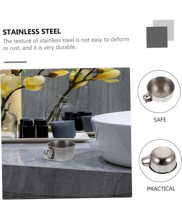Beavorty Stainless Steel Shaving Soap Dish Set - 10x8.5cm | Bubbly Foam Container for Men s Shaving Needs - Buy Online on GoSupps.com