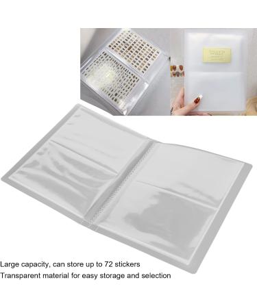 Sticker Book for Nail Decals | Organize with Label Stickers | Perfect for Photos & Crafts - International Shipping Available - Buy Online on GoSupps.com