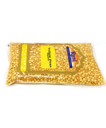 Rani Yellow Split Peas 64oz (4lbs) - All Natural | Vegan | Gluten Friendly - Product of USA - Buy Online on GoSupps.com