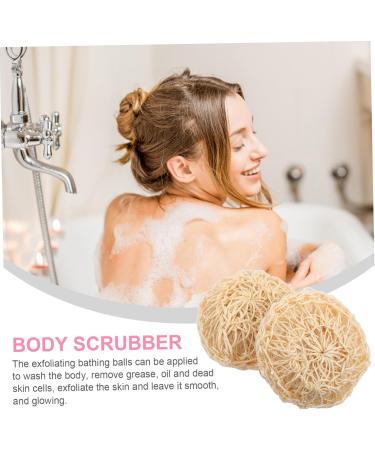 Buy Beavorty 2pcs Cleaning Bath Ball Massage Flower Sisal - Premium Quality Exfoliating Bath Accessories for Spa Experience - Buy Online on GoSupps.com