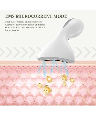 Pelcas 4-in-1 Face Massage Device - Anti-Wrinkle EMS Beauty Tool with Heat LED & Vibration for Skin Tightening & Lifting | USB Rechargeable - Buy Online on GoSupps.com