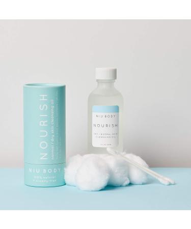 Three Ships Nourish Lavender + MCT Cleansing Oil - 2 OZ | Hydrating & Natural Face Cleanser for All Skin Types - International Shipping Available - Buy Online on GoSupps.com