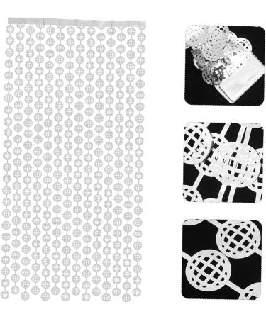 Disco Rain Curtain - Silver Tinsel Foil Backdrop for Parties Bachelorette Prom & Events - Buy Online on GoSupps.com