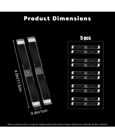 5 Pairs Transparent Shoe Straps for High Heels - Replacement Ankle Straps for Women - Detachable and Anti-Loose Heel Straps - Buy Online on GoSupps.com