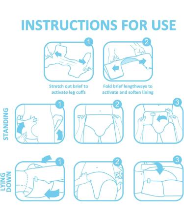 Buy LittleForBig Adjustable Velcro Adult Printed Diapers - 10 Pack Baby Parade (Medium 71-96 CM) Blue M - International Shipping Available - Buy Online on GoSupps.com