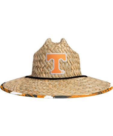 NCAA College Team Logo Floral Sun Straw Hat - Orange/Black/White - One Size | FOCO Unisex Adult - Buy Online on GoSupps.com