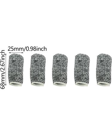  GMBYLBY 20Pcs Against Cutting Finger Cots With Stretchy Fit Non Slip Finger Covers Upgrades Cots Designs For Cooking & - Buy Online on GoSupps.com