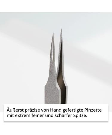 Rubis Splinter Tweezers | Precision Tweezers for Splinters Ingrown Hairs & Blackheads | Stainless Steel Quality - Buy Online on GoSupps.com