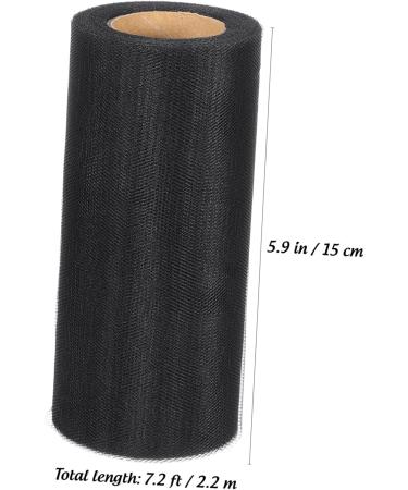 TEHAUX Roll Black M*cm Wedding Diy Banquet Decoration Craft Tulle Tutu of - Buy Online on GoSupps.com